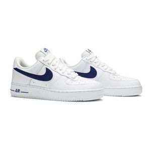 Nike Air Force 1 ‘07 3 White Deep Royal